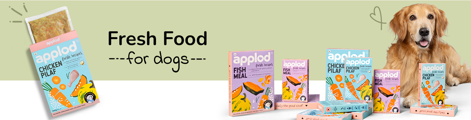 Buy Fresh Dog Food Online At Best Prices In India At Zigly