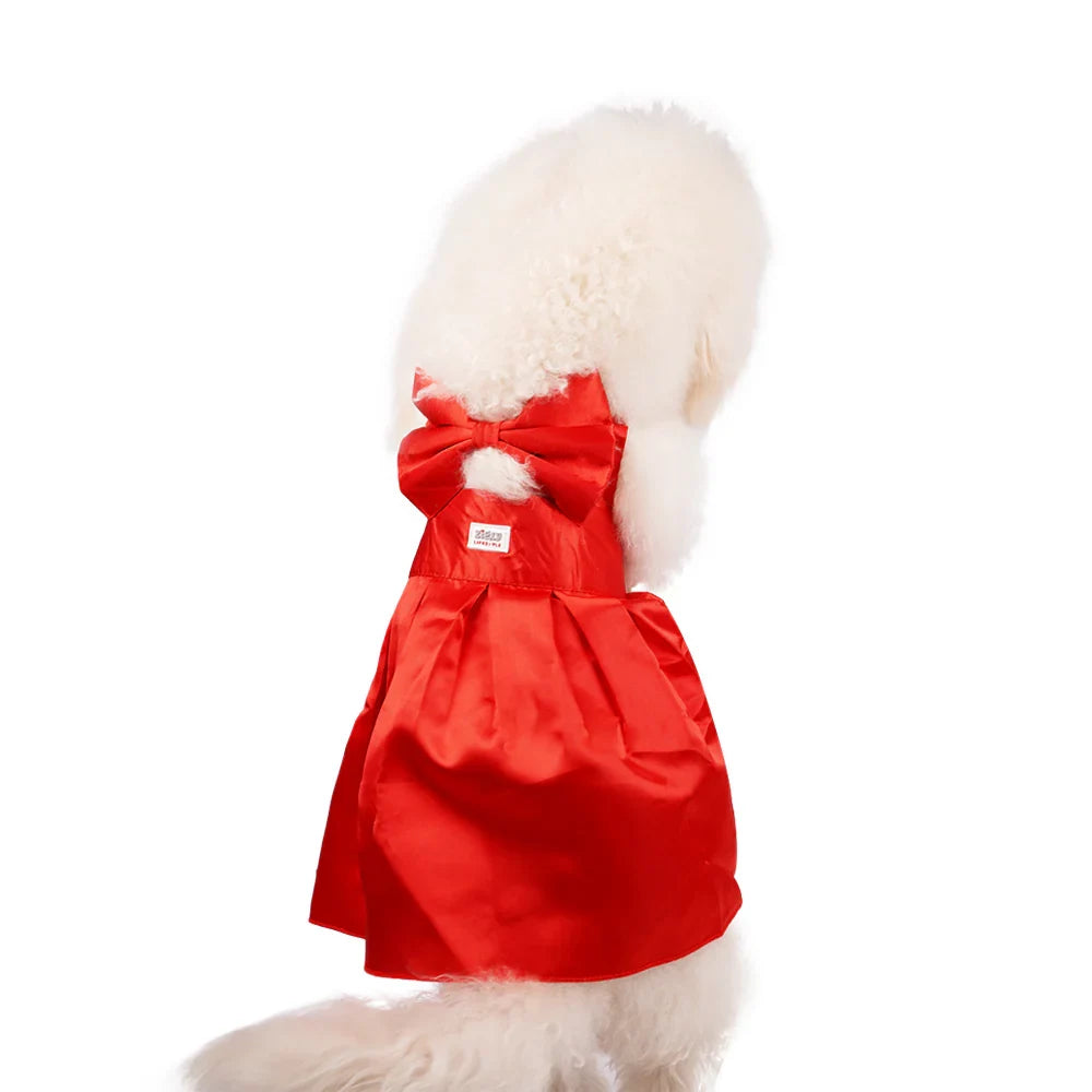 ZL Sassy Scarlet Frock Dog Dress - Zigly