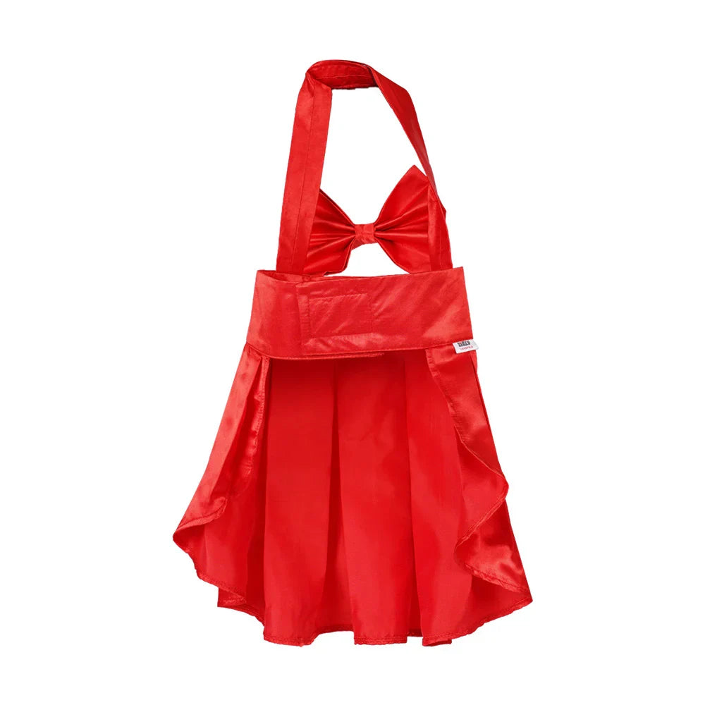 ZL Sassy Scarlet Frock Dog Dress - Zigly
