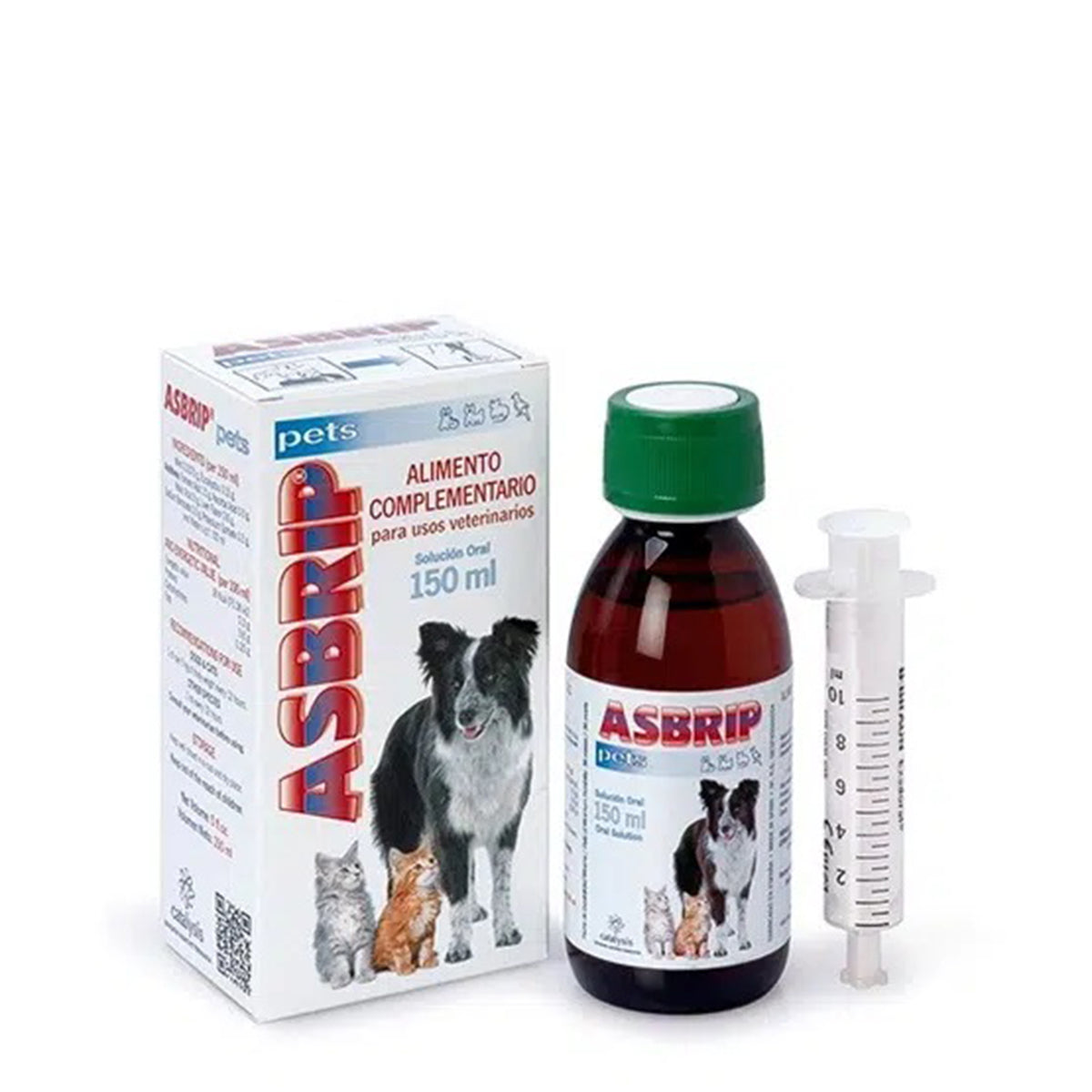 Vivaldis Asbrip Cough Syrup for Dogs and Cats (150ml)