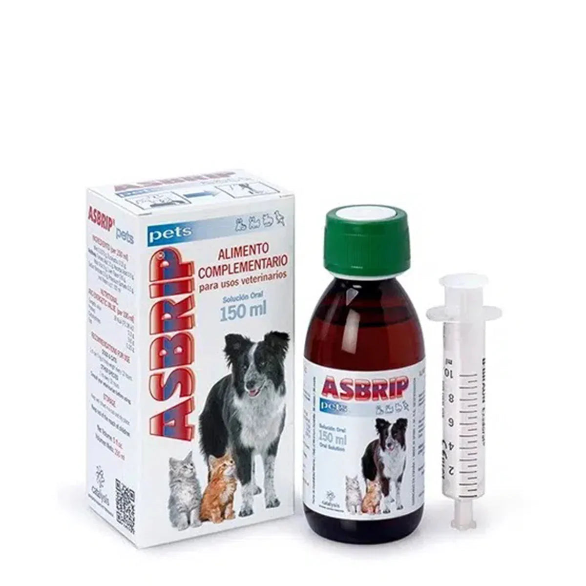 Vivaldis Asbrip Cough Syrup for Dogs and Cats (150ml)