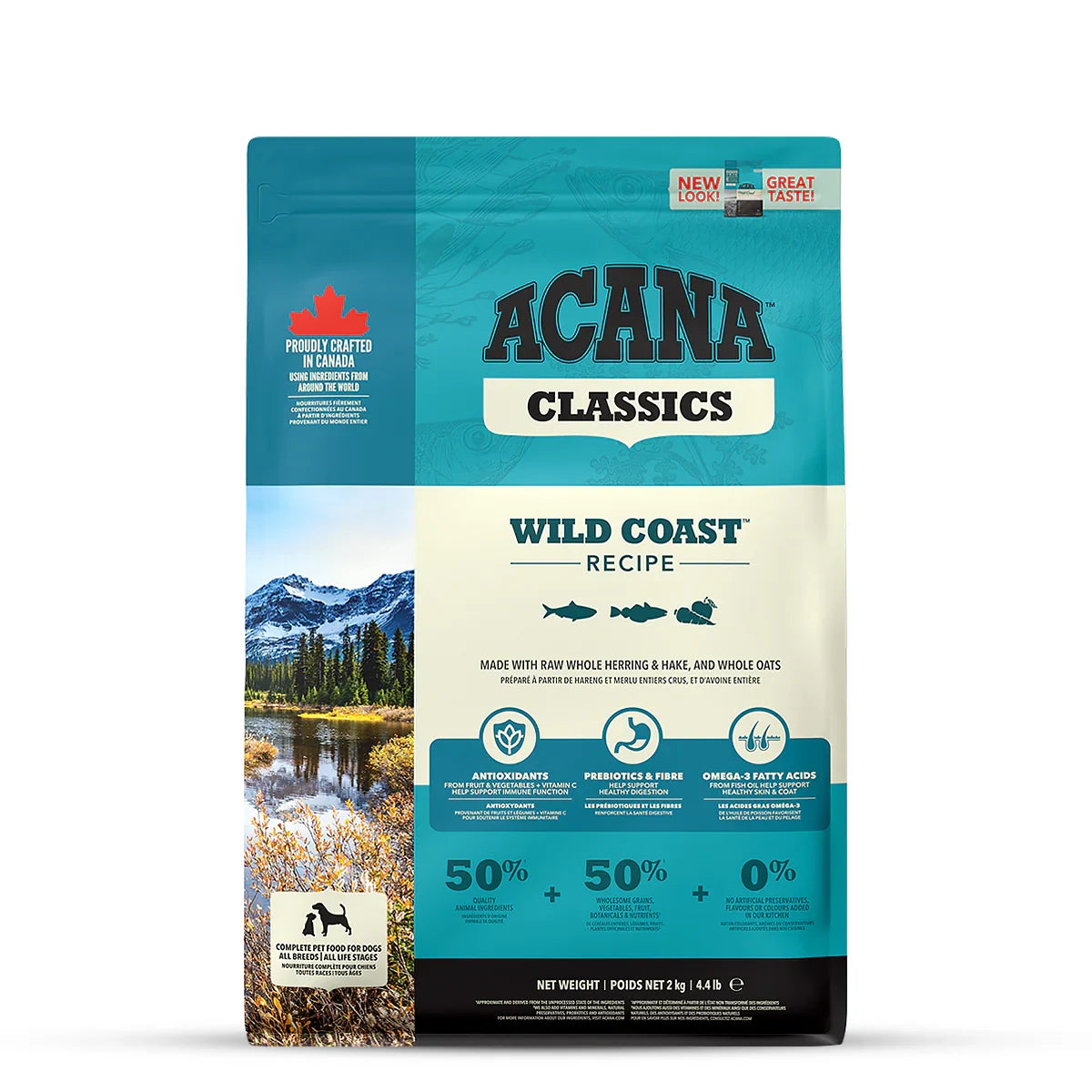 Acana Classic Wild Coast Dry Dog Food - All Breed & Life Stages - Zigly