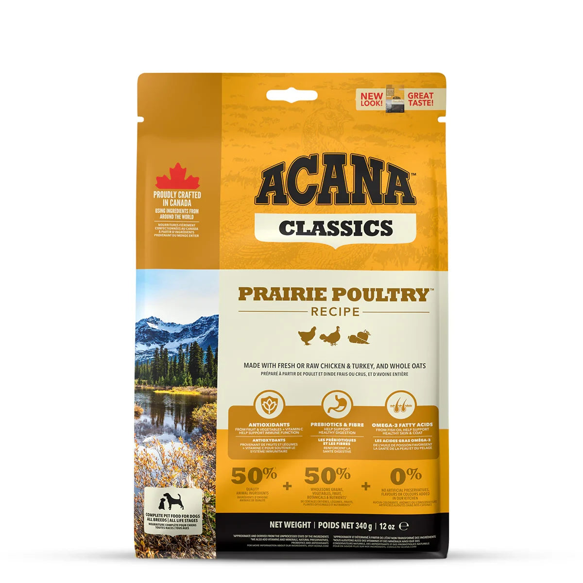 AcanaClassic Prairie Poultry Dry Dog Food - All Breed & Ages - Zigly