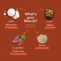 Applod Chicken Liver Dog Biscuit With Quinoa  - Zigly