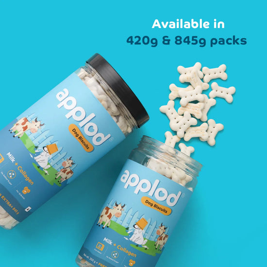 Applod Milk Puppy Biscuit With Collagen - Zigly