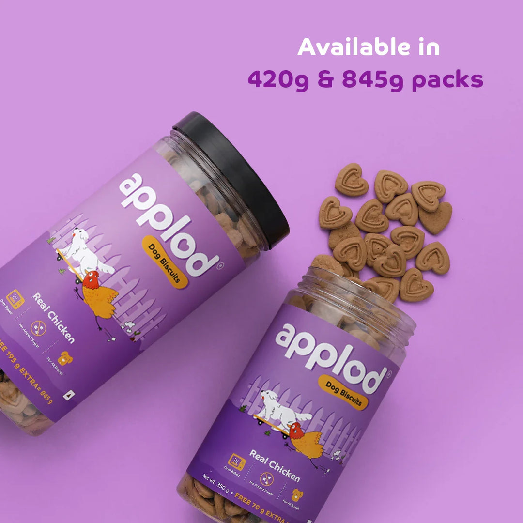 Applod Real Chicken Dog Biscuit - Zigly