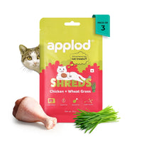 Applod Chicken with Wheat Grass Cat Treat - 35g - Zigly