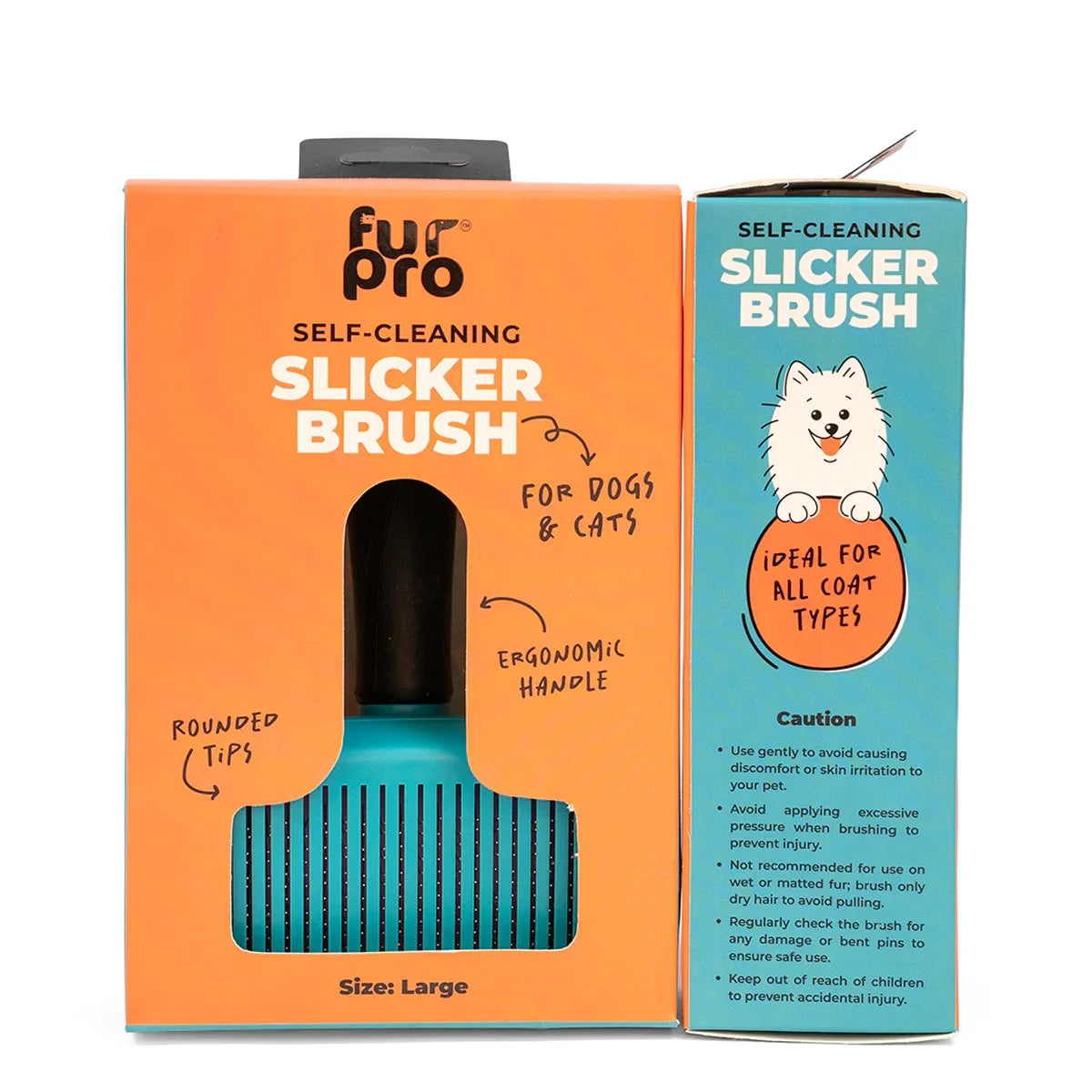 Fupro Self-Cleaning Slicker Brush for Dogs - Zigly