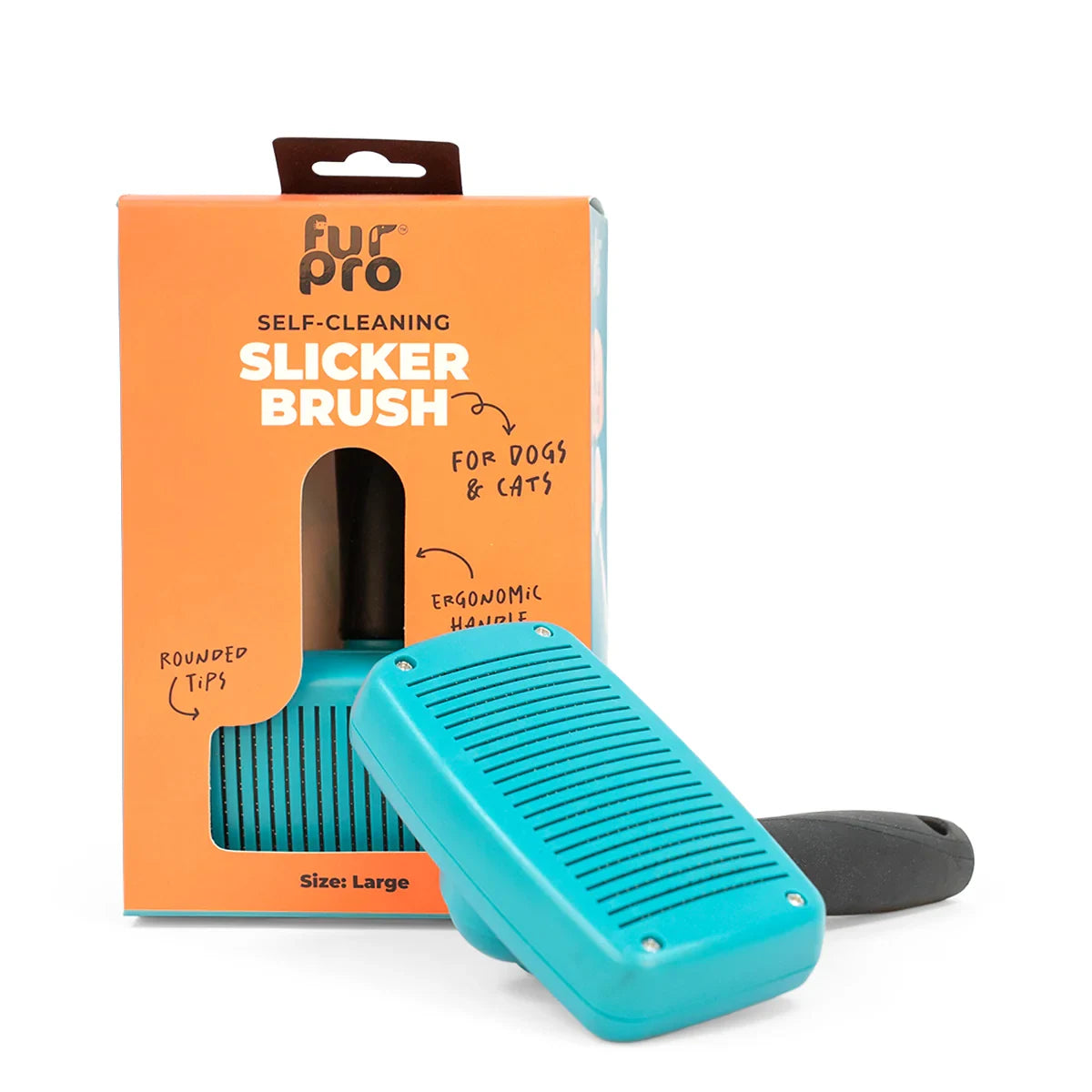 Fupro Self-Cleaning Slicker Brush for Dogs - Zigly
