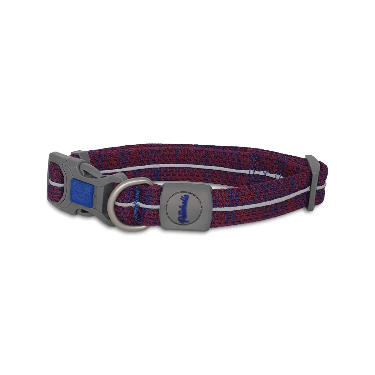 Petaholic Sports Series Dog Collar-Maroon - Zigly