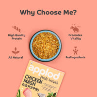 Applod Chicken Mash For Puppies Fresh Dog Food - Zigly