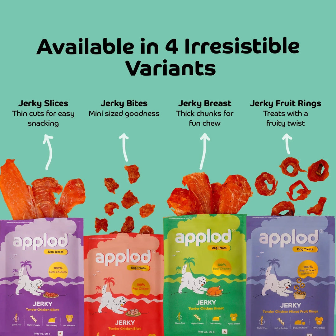 Applod Tender Chicken Slices Dog Treat - 20g (Sample) - Zigly