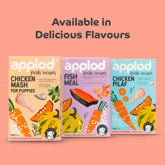 Applod Chicken Mash For Puppies Fresh Dog Food - Zigly