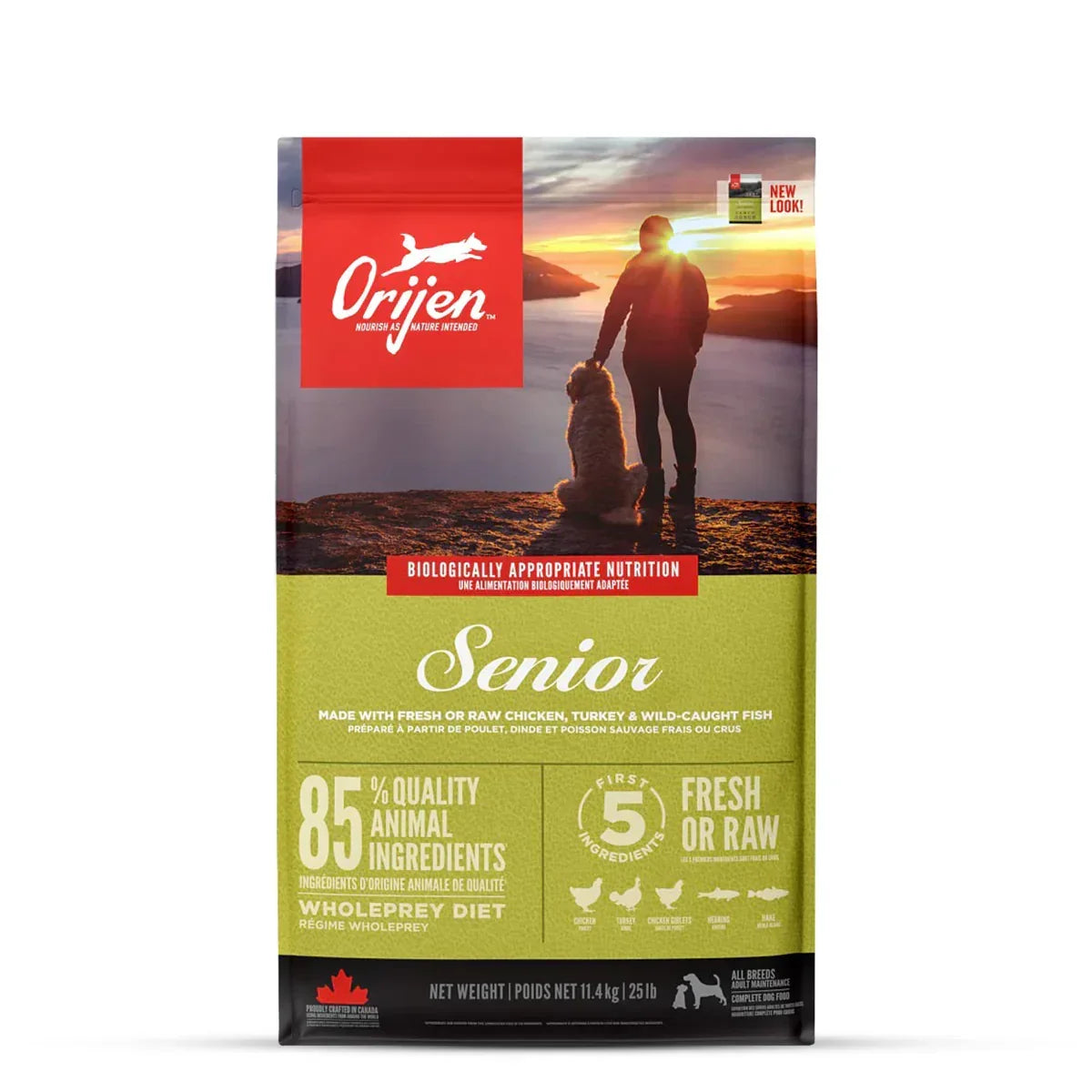 Orijen Senior Dry Dog Food - All Breed - Zigly