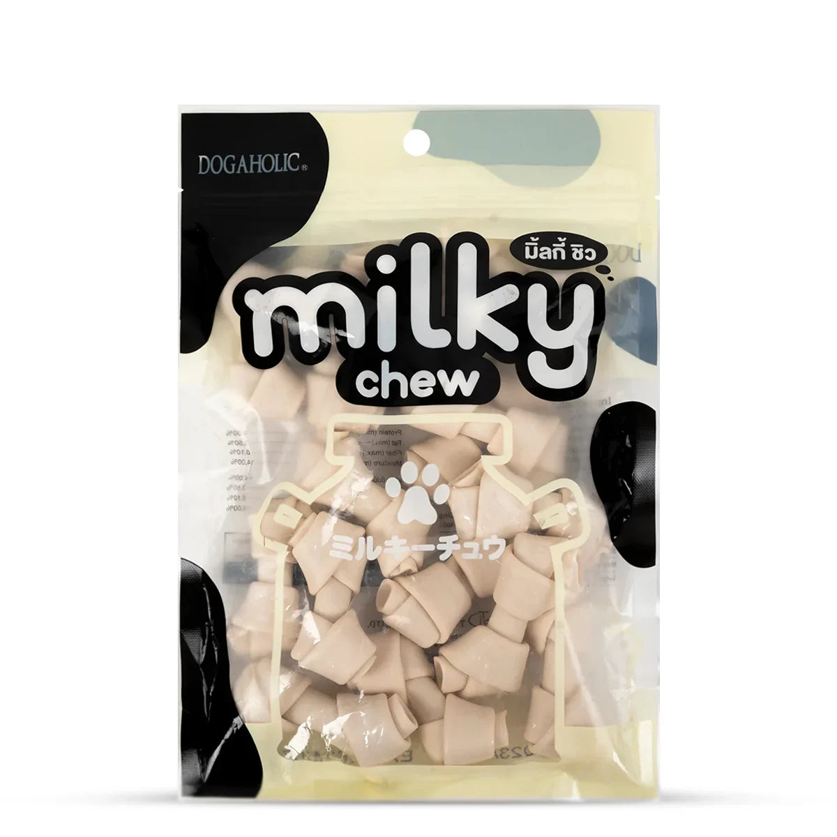 Dogaholic Milky Chew Bone Dog Treat - 15 pieces - Zigly