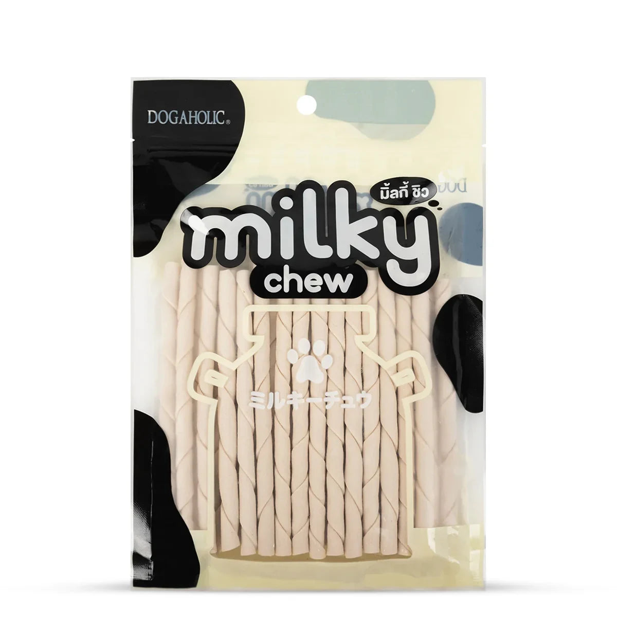 Dogaholic Milky Chew Stick Style Dog Treat - 30 pieces - Zigly