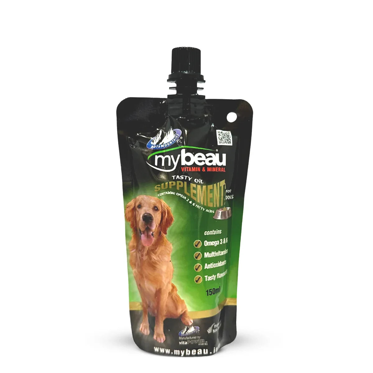 Palamountains My Beau Vitamin & Mineral Tasty Oil Supplement For Dog - 300 ml - Zigly