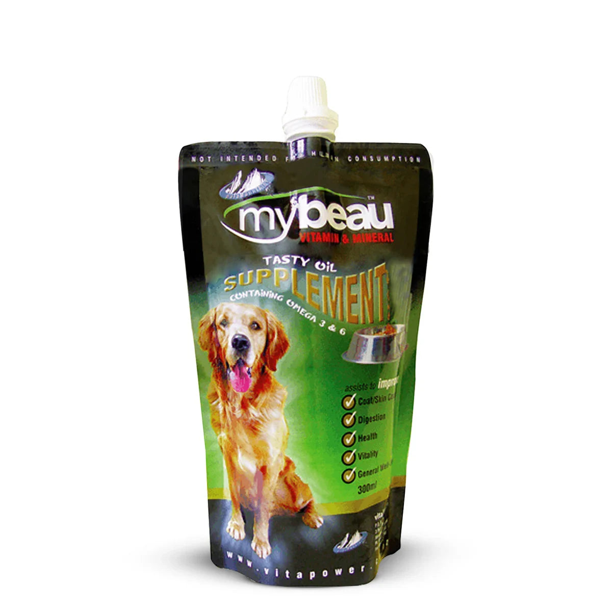 Palamountains My Beau Vitamin & Mineral Tasty Oil Supplement For Dog - 300 ml - Zigly