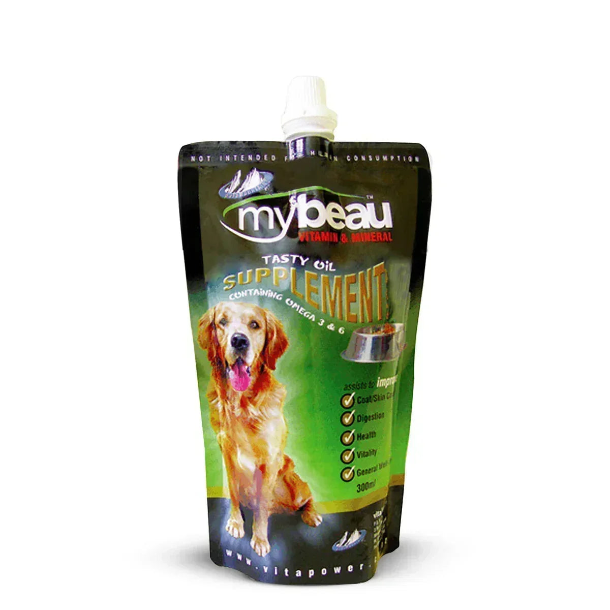 Palamountains My Beau Vitamin & Mineral Tasty Oil Supplement For Dog - 300 ml - Zigly