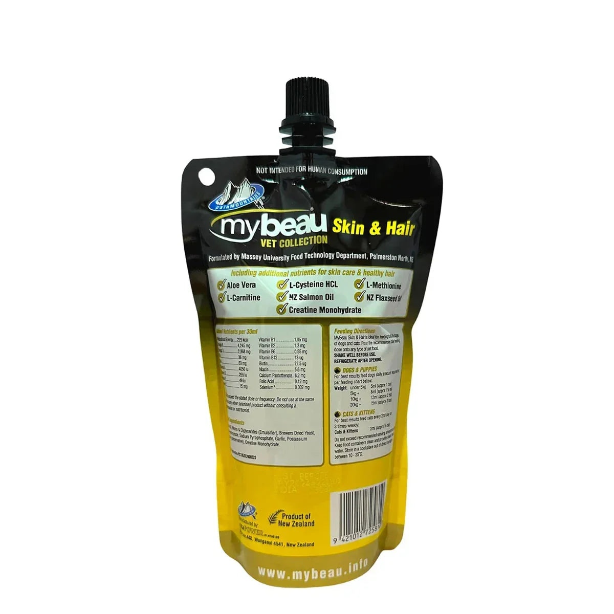 Palamountains My Beau Skin & Hair Supplement For Dog/Cat - 300 ml - Zigly