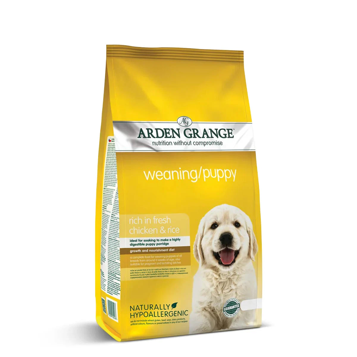 Arden Grange Weaning Puppy Fresh Chicken & Rice Dry Food - Zigly