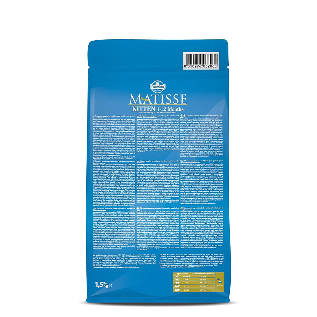 Matisse Kitten (1-12 Months) - Dry Cat Food - All Breeds - Zigly