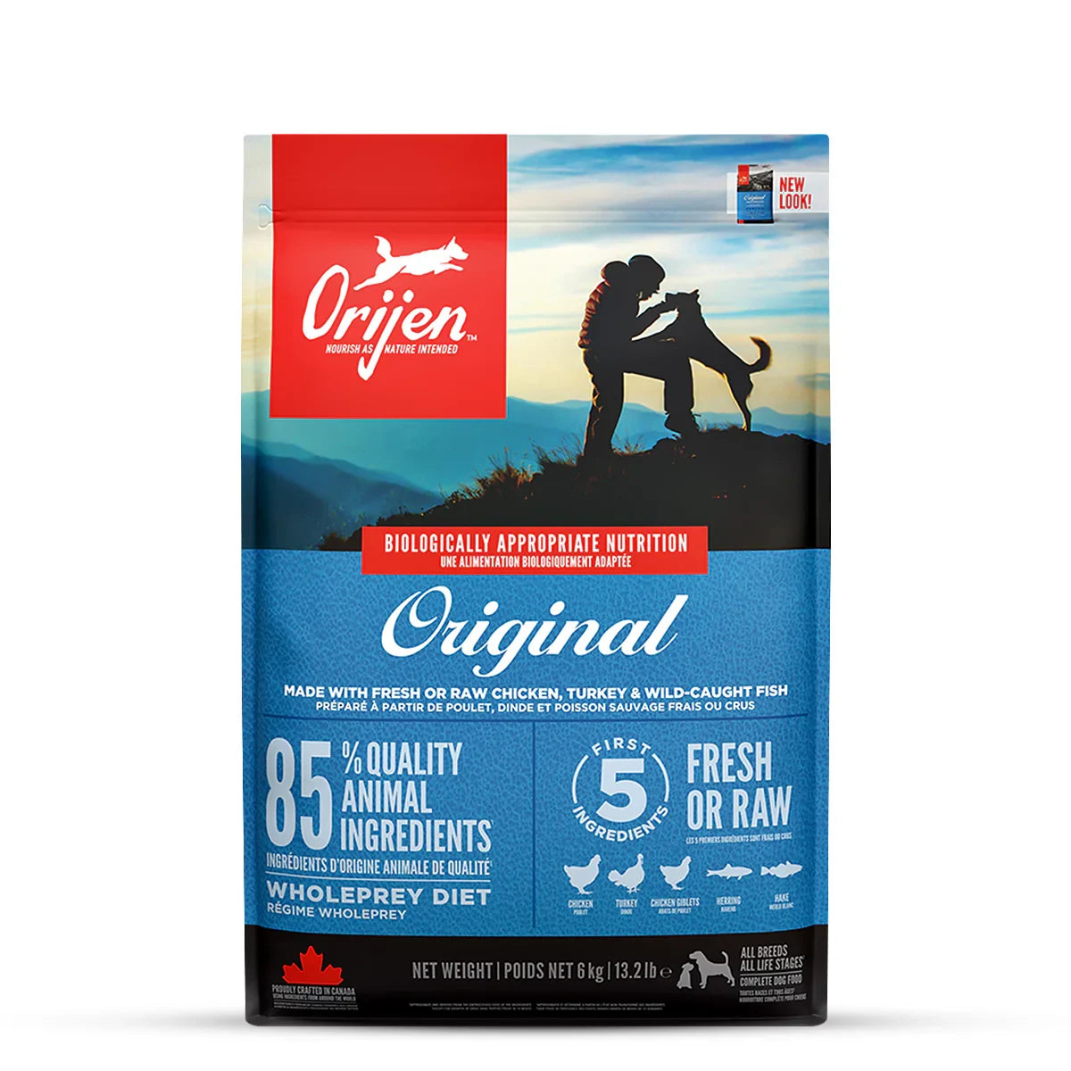 Orijen Original Dry Dog Food - All Breed & Ages - Zigly