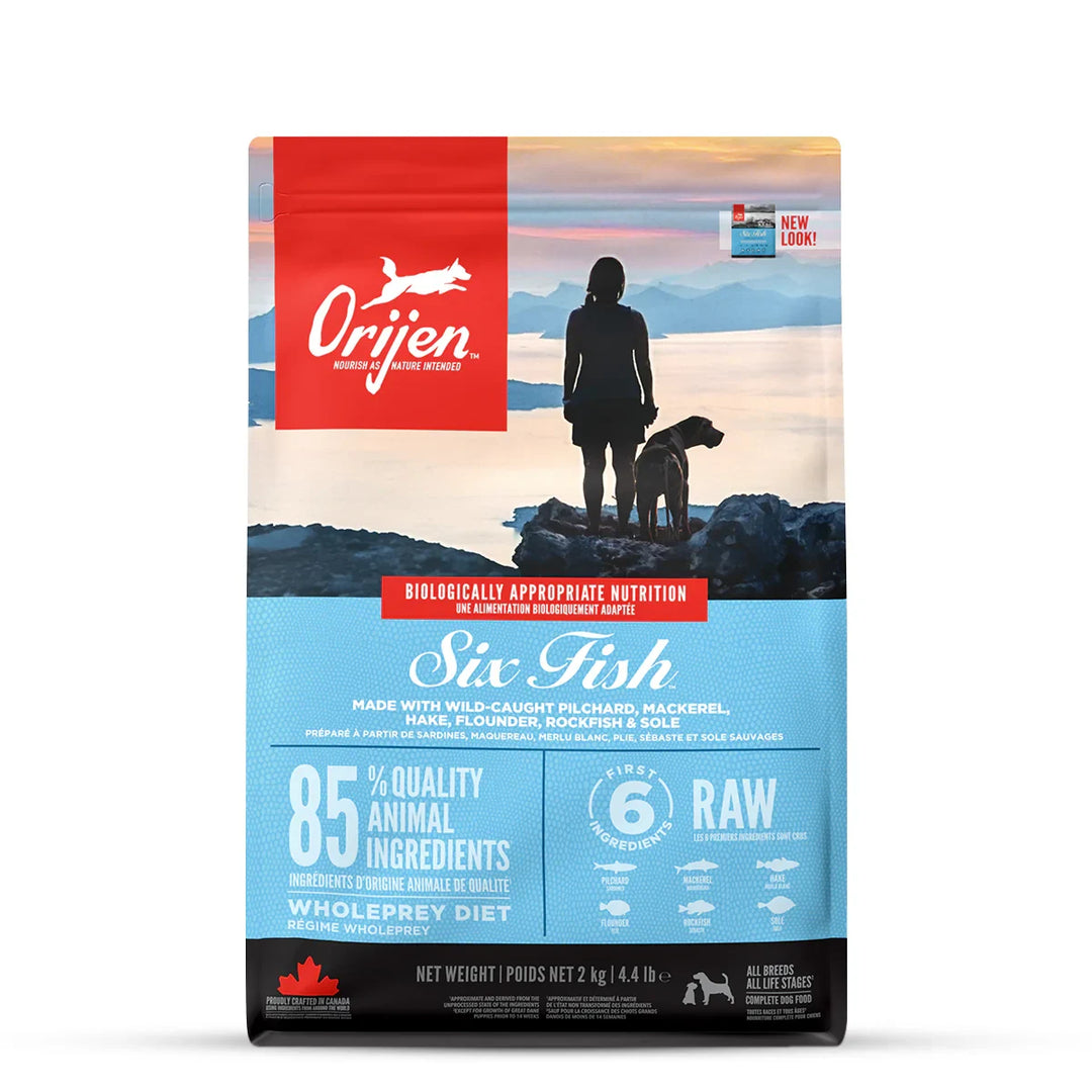 Orijen 6 Fish Dry Dog Food - All Breed & Ages - Zigly