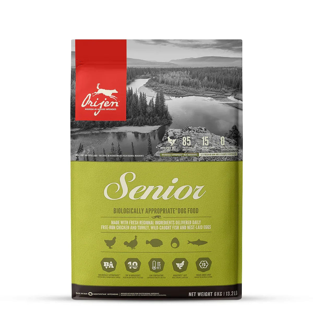 Orijen Senior Dry Dog Food - All Breed - Zigly