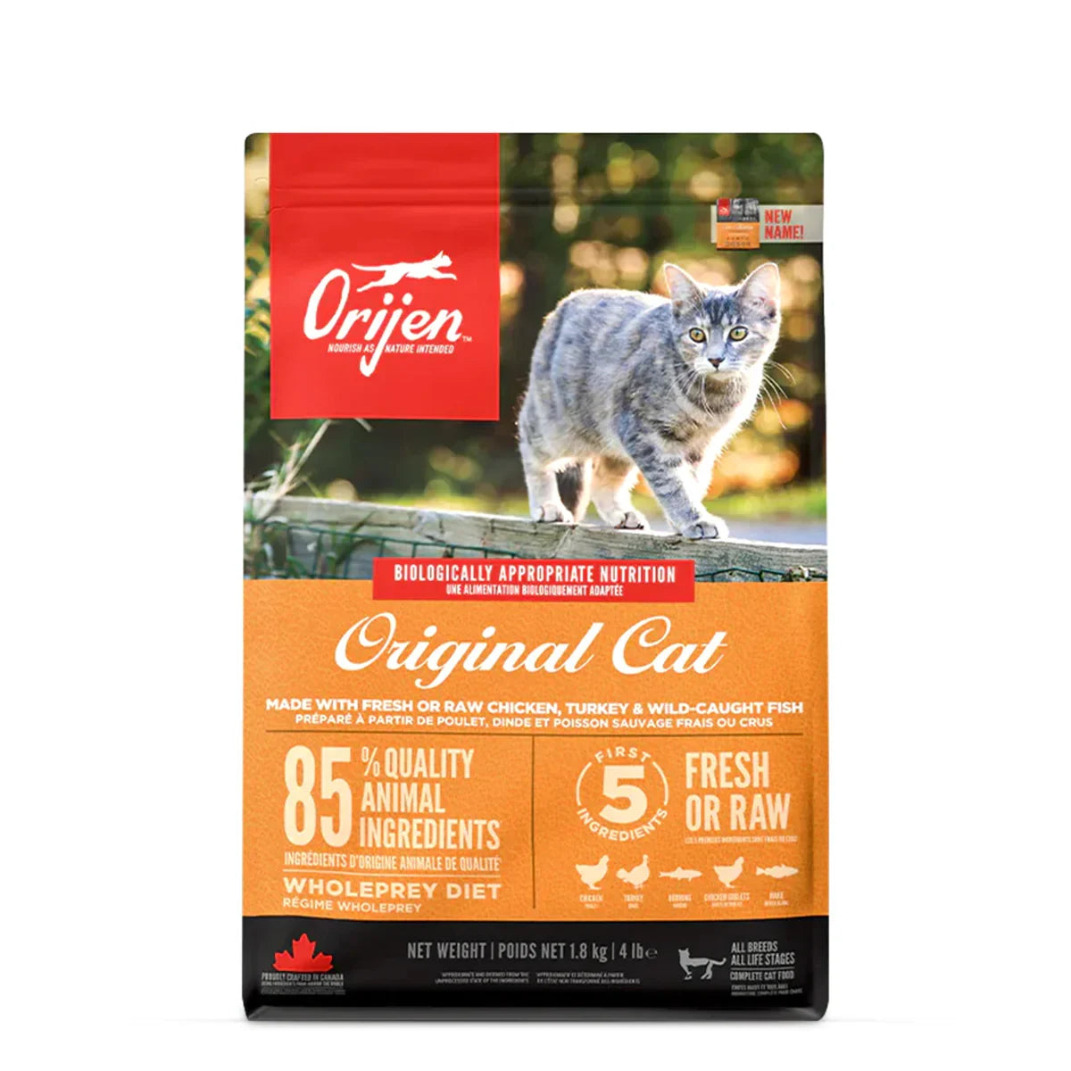 Orijen 85% Meat Cat & Kitten Dry Food - Zigly