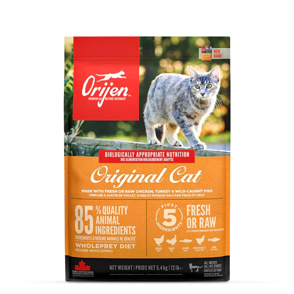 Orijen 85% Meat Cat & Kitten Dry Food - Zigly