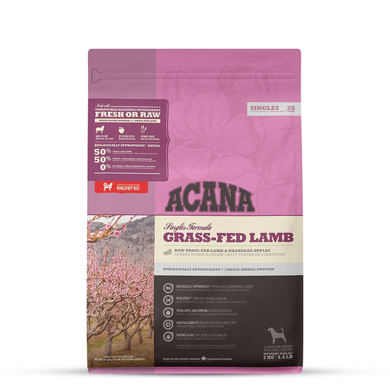 Acana Grass-Fed Lamb Dry Dog Food - All Breeds - Zigly
