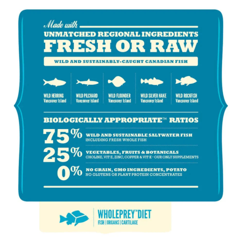 Acana Pacifica Fish Dry Cat Food - All Breeds All Life Stages - Zigly