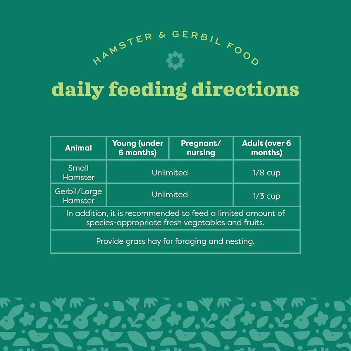 Oxbow Essentials Hamster & Gerbil Food - 454g - Zigly