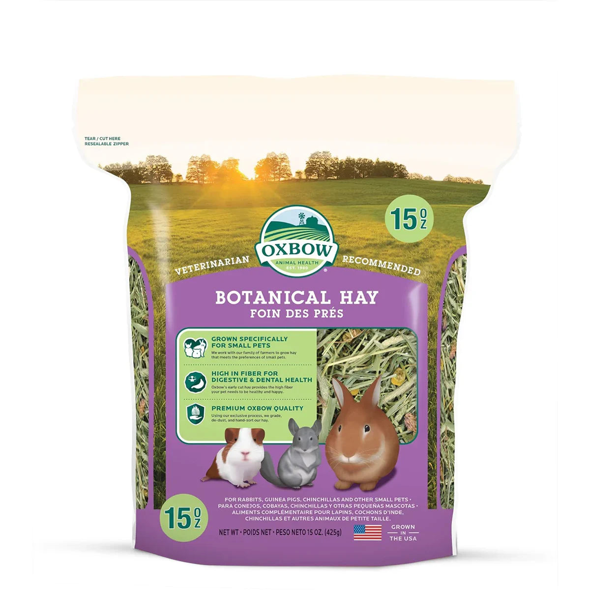 Oxbow Botanical Hay - 425g - Zigly