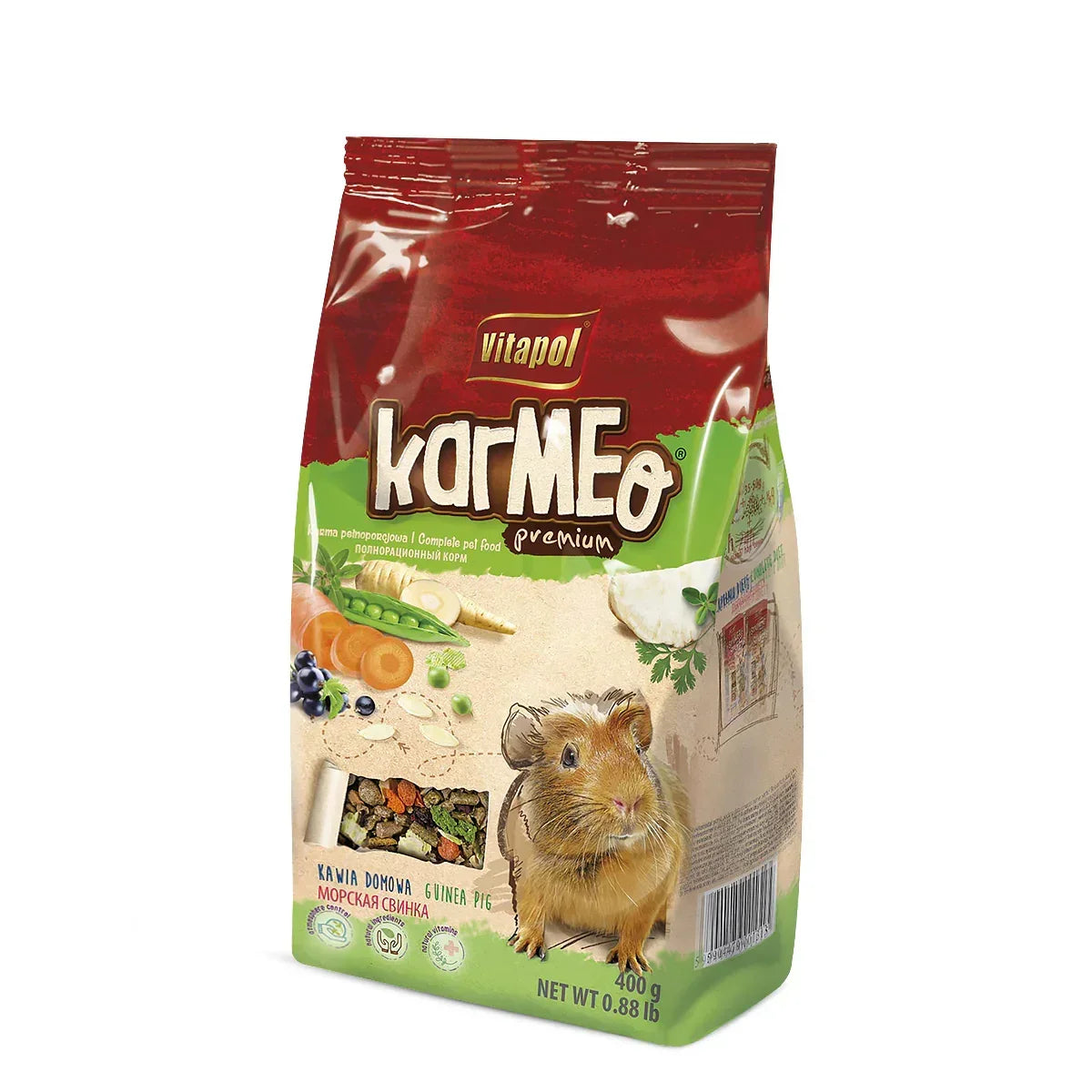 Vitapol Karmeo Small Animal Food For Guinea Pig 400g - Zigly