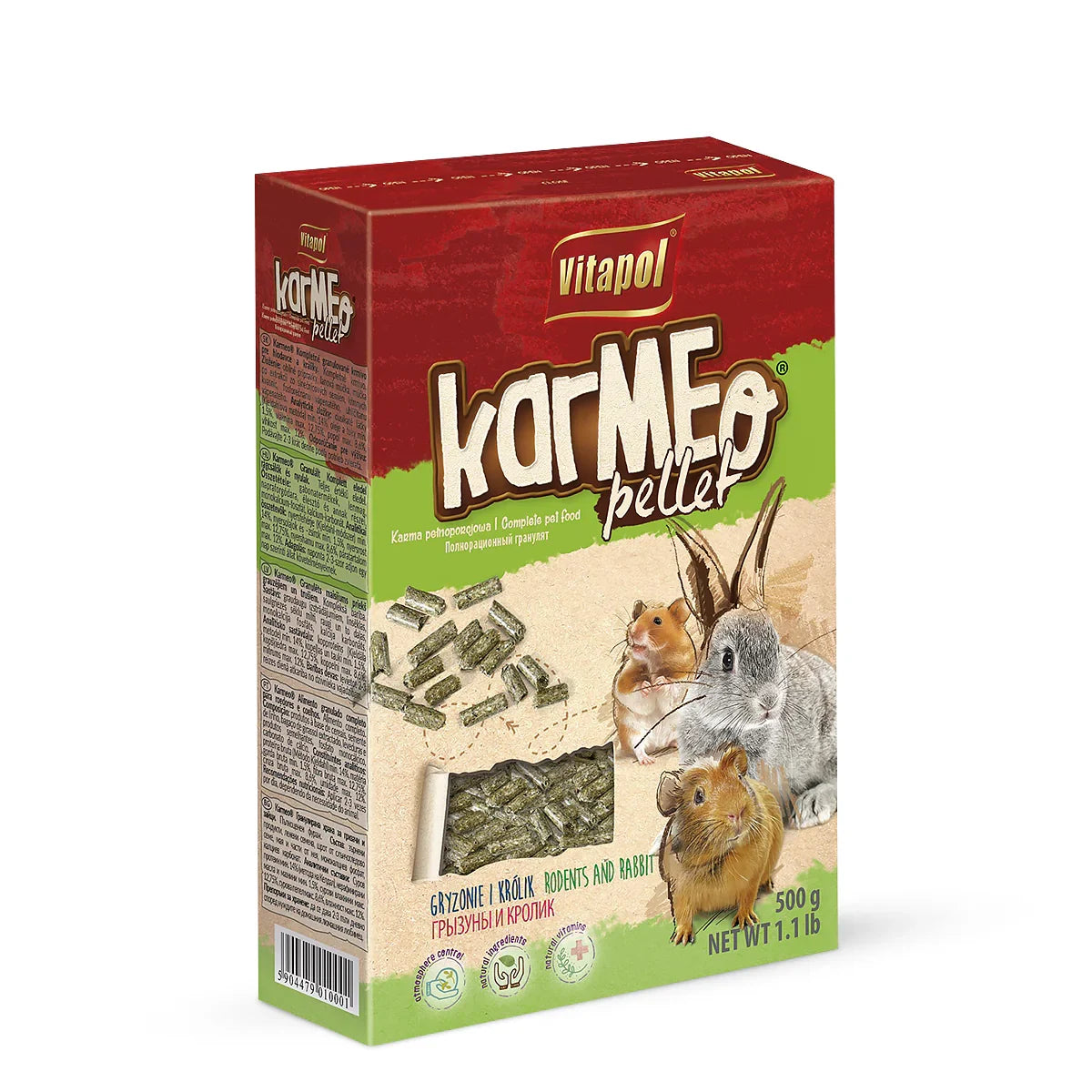 Vitapol Food For Rodents And Rabbit Pellets - 500g - Zigly