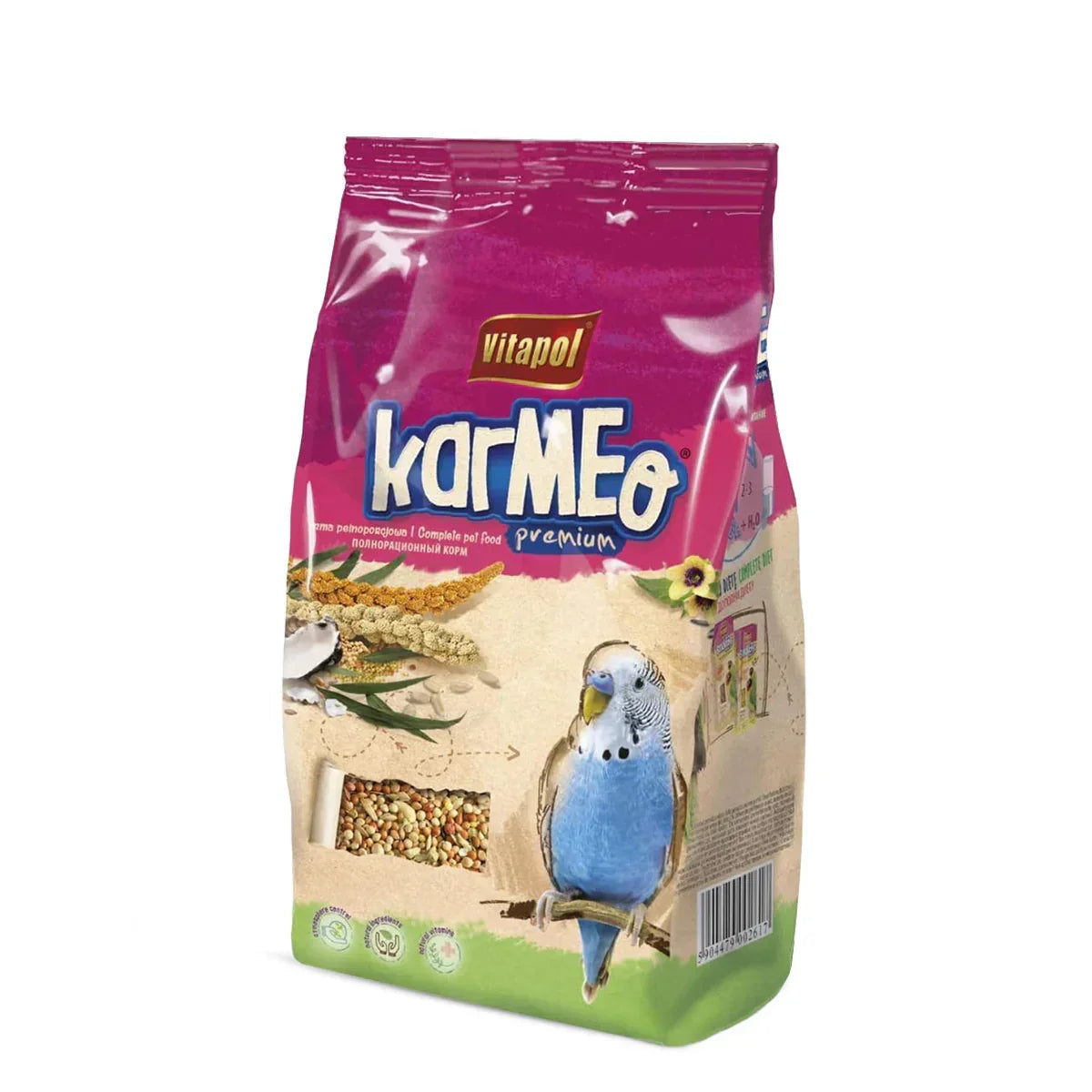 Vitapol Karmeo Premium Complete Food For Budgie 500g - Zigly