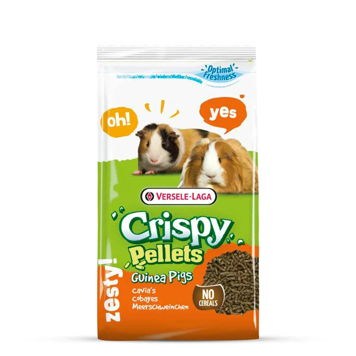 2kg Versele Laga Small animal feed Crispy Pellets Guinea Pigs 2kg