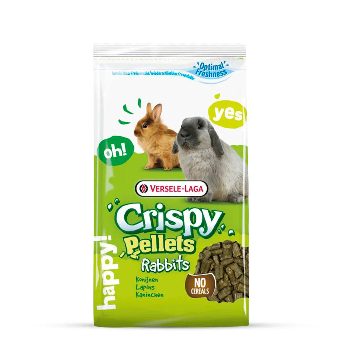 Versele Laga Small animal feed Crispy Pellets Rabbits - 2kg - Zigly