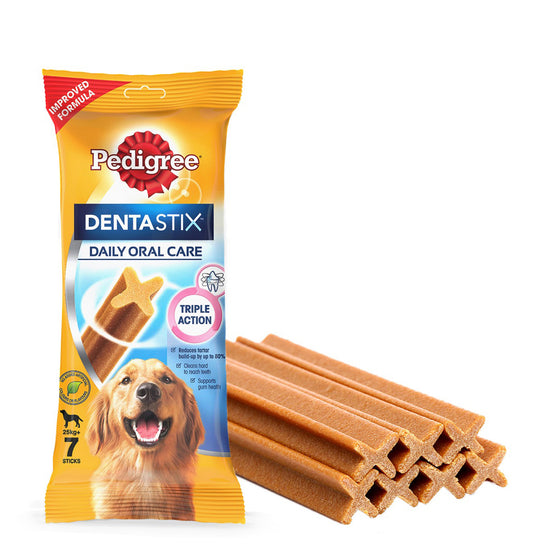 Pedigree Dentastix Oral Care Adult Dog Treat - Large Breed (25+ kg) - Zigly
