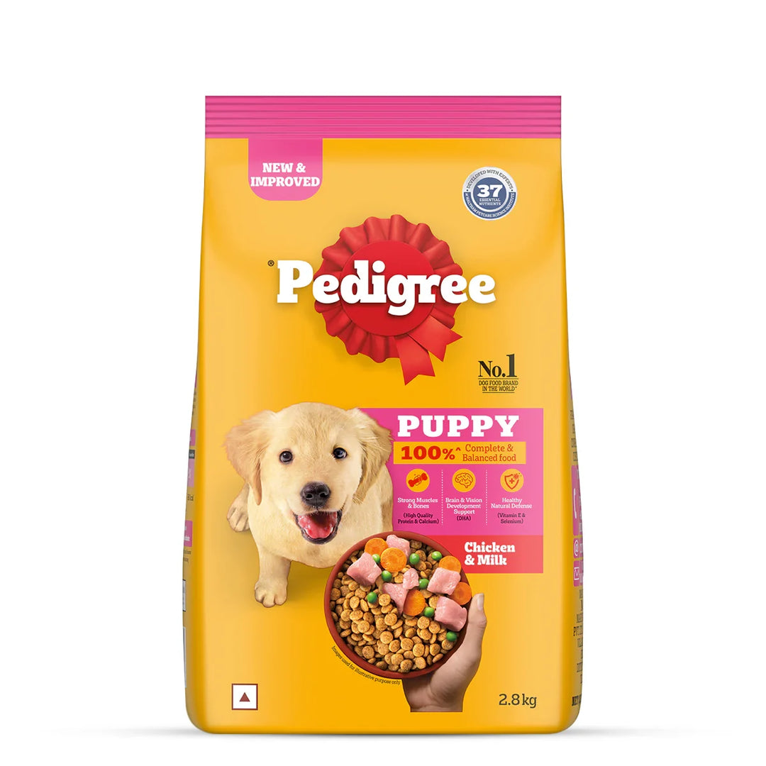Pedigree Chicken & Milk Dry Dog Food - All Breed Puppy - Zigly