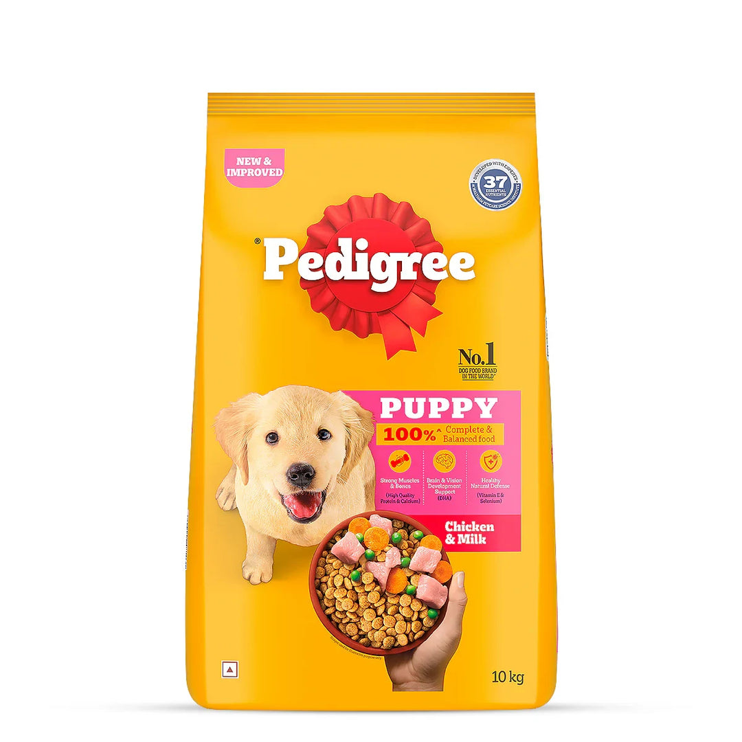 Pedigree Chicken & Milk Dry Dog Food - All Breed Puppy - Zigly