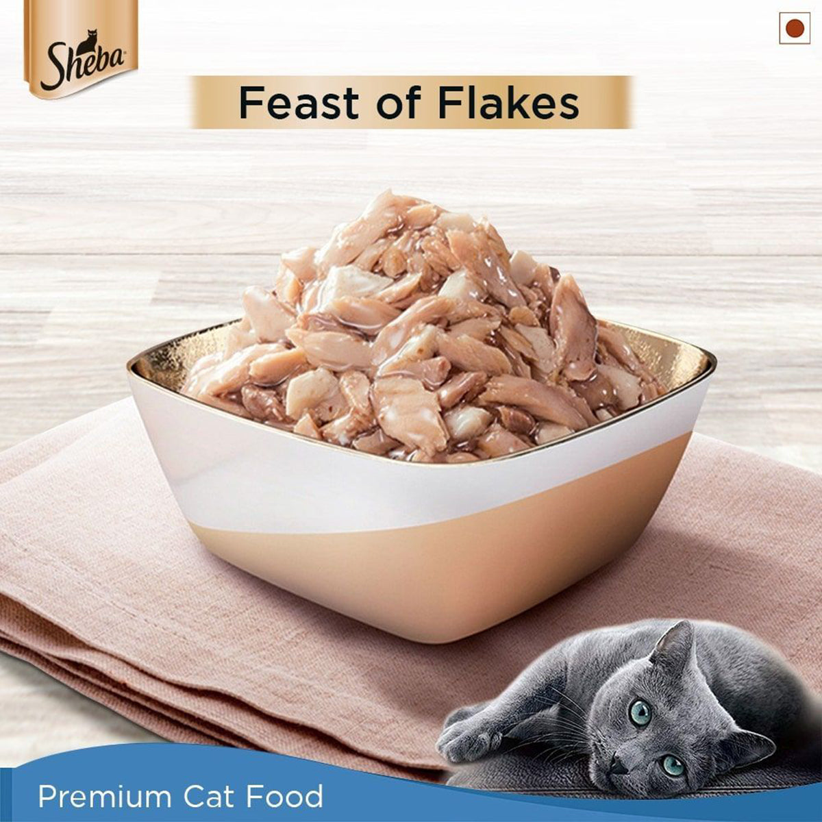 Sheba Rich Fish Mix (Maguro & Bream) Premium Wet Cat Food - All Breed Adult - 35g - Zigly