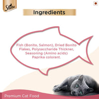 Sheba Rich Fish Mix (Skipjack & Salmon) Premium Wet Cat Food - All Breed Adult - 35g - Zigly