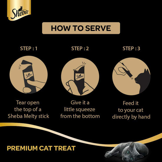 Sheba Melty Sasami Chicken Flavour Cat Creamy Treat - All Breed Adult - 48g - Zigly
