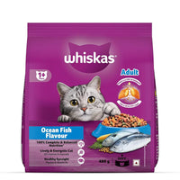 Whiskas Ocean Fish Flavour Dry Cat Food - All Breed Adult (+1 year) - Zigly
