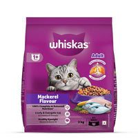 Whiskas Mackerel Dry Cat Food - All Breeds Adult (1+ year) - Zigly