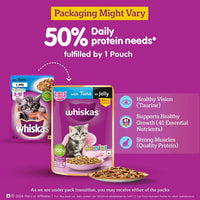 Whiskas Kitten Tuna in Jelly Wet Food - 80g - Zigly