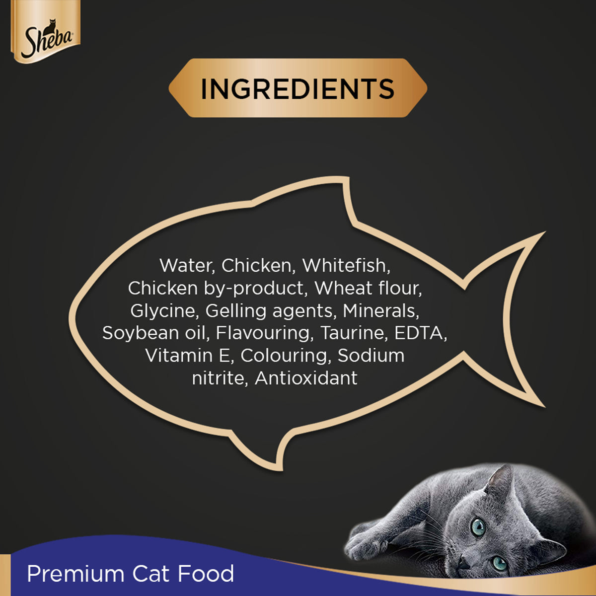 Sheba Rich Premium Chicken Loaf Fine Wet Cat Food - All Breed Adult (+1 Year) - 70g - Zigly